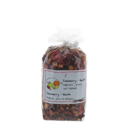 HERBORISTERIA Früchtetee Cranberry-Vanille 120 g