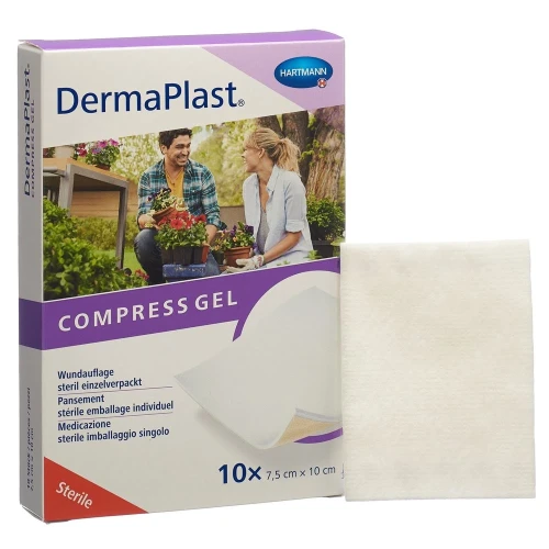 Dermaplast Compress Gel 75x10cm 10 Stk 7134