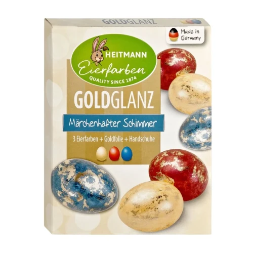 HEITMANN Eierfarben Goldglanz