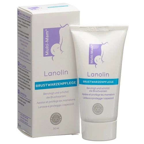 MULTI-MAM Lanolin Brust-Salbe Tube 30 ml