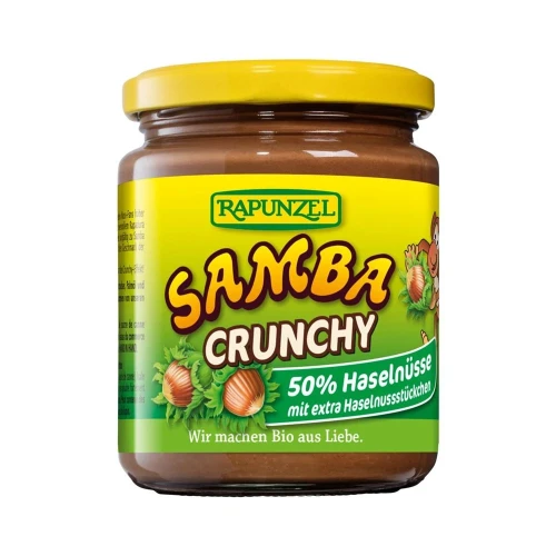 RAPUNZEL Samba Aufstrich Crunchy Glas 250 g