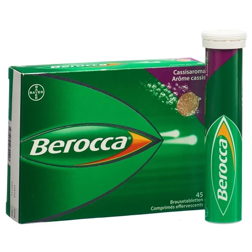 BEROCCA Brausetabl Cassisaroma 45 Stk