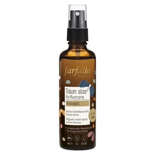 FARFALLA Aromakids Träum süss Bio-Raumspray 75 ml