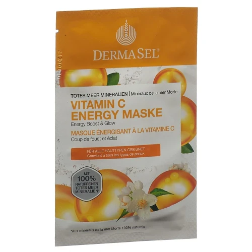 DERMASEL Maske Vitamin C Energie D/F Btl 12 ml