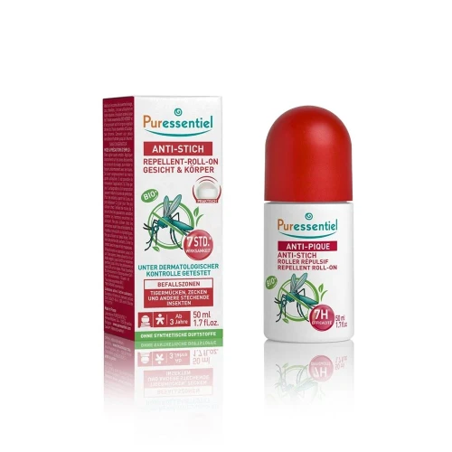 PURESSENTIEL Anti-Stich Abwehren Roll on Bio 50 ml