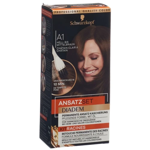 SCHWARZKOPF Ansatzset hell-mittelbraun A1 (#)