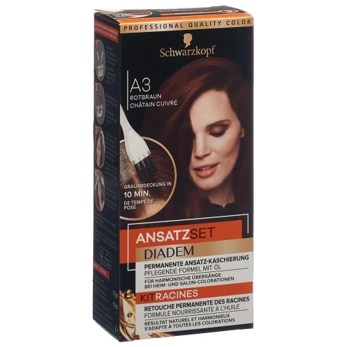 SCHWARZKOPF Ansatzset rotbraun A3 (#) Fl 22 ml