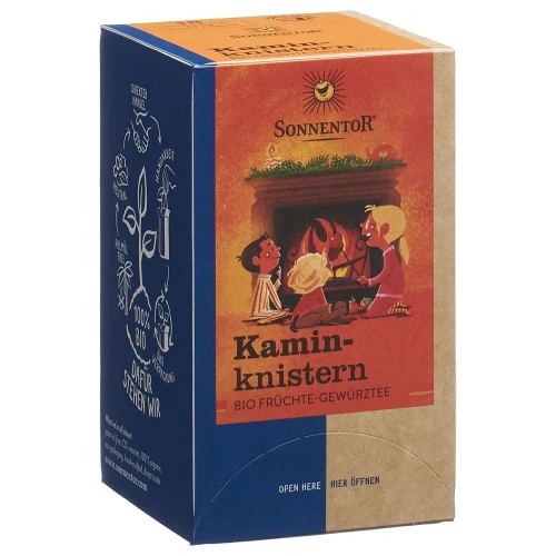 SONNENTOR Kaminknistern Tee Beutel 18 Stk
