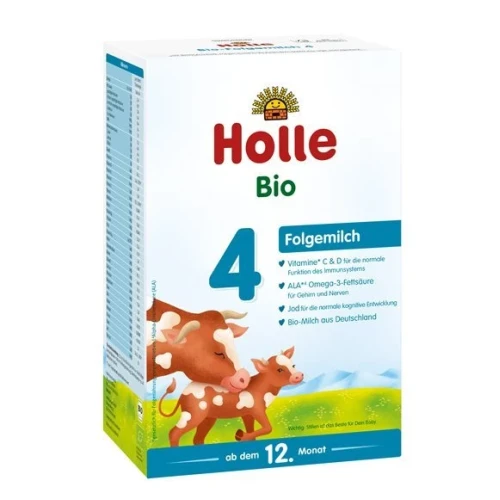 HOLLE Bio-Kindermilch 4 Plv 600 g