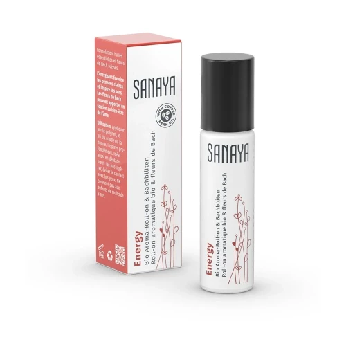 SANAYA Aroma & Bachblüten Roll on Energy Bio 10 ml