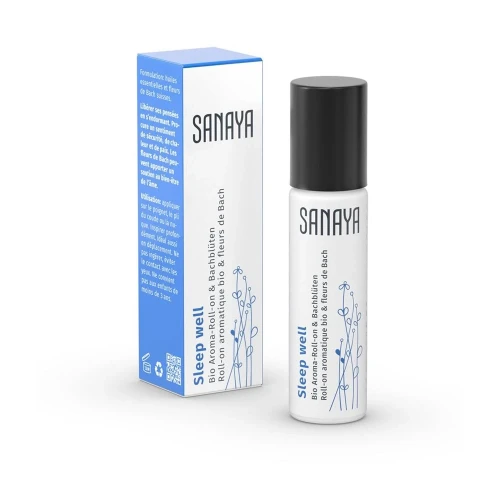 SANAYA Aroma & Bachblüten Roll on Sleep Well Bio 10 ml