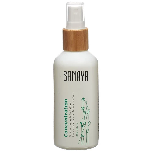 SANAYA Aroma & Bachblüten Spray Concentration Bio 100 ml