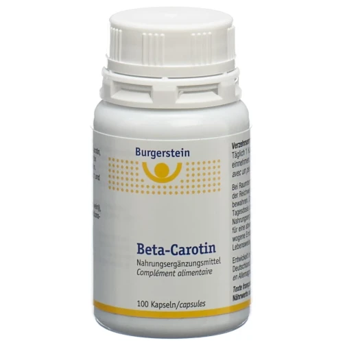 BURGERSTEIN Beta-Carotin Kaps Ds 100 Stk