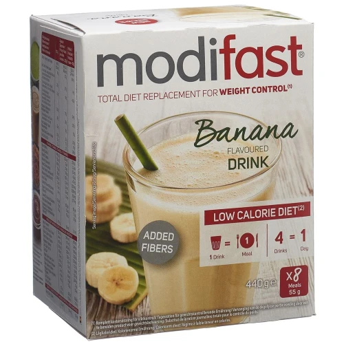 MODIFAST Drink Banane 8 x 55 g