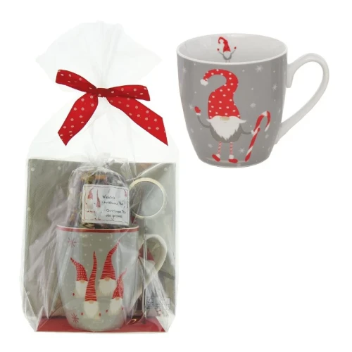 HERBORISTERIA Set Wichtels Chris Tea Tasse Serviet