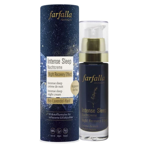 FARFALLA Intense Sleep Nachtcreme Flasche 30 ml