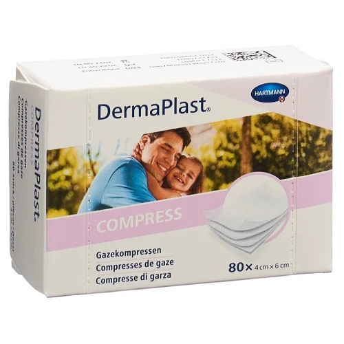 DERMAPLAST Compress 4x6cm 80 Stk