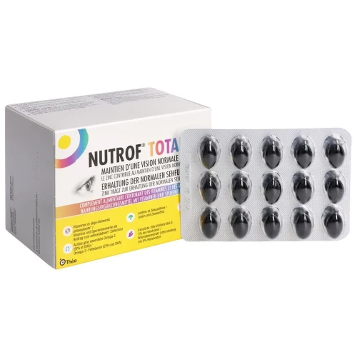 NUTROF Total Vit Spuren Omega 3 Kaps Vit D3 90 Stk