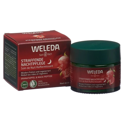 WELEDA Straffende Nachtpflege Granatapfel & Maca 40 ml