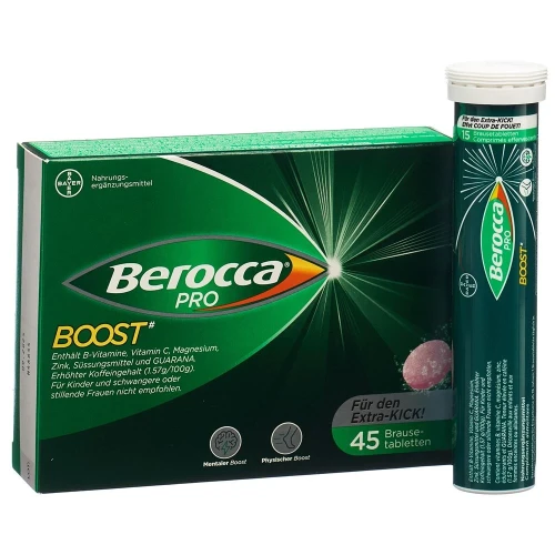 BEROCCA PRO Boost Brausetabl 45 Stk