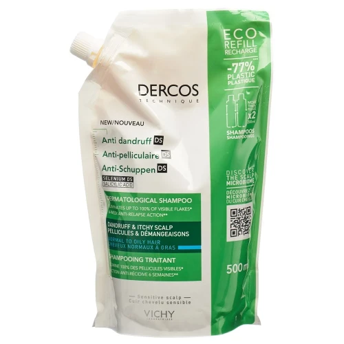 VICHY Dercos Anti dand DS Shamp fett Ha Ref 500 ml