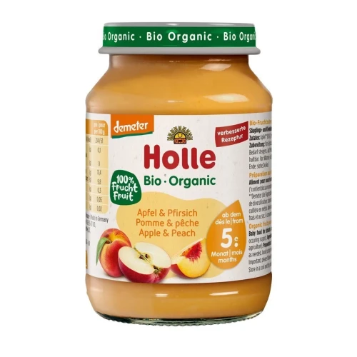 HOLLE Apfel & Pfirsich 190 g