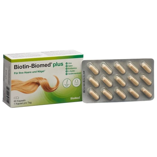 BIOTIN Biomed plus Kaps 60 Stk