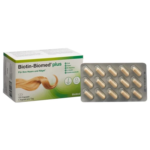 BIOTIN Biomed plus Kaps 120 Stk