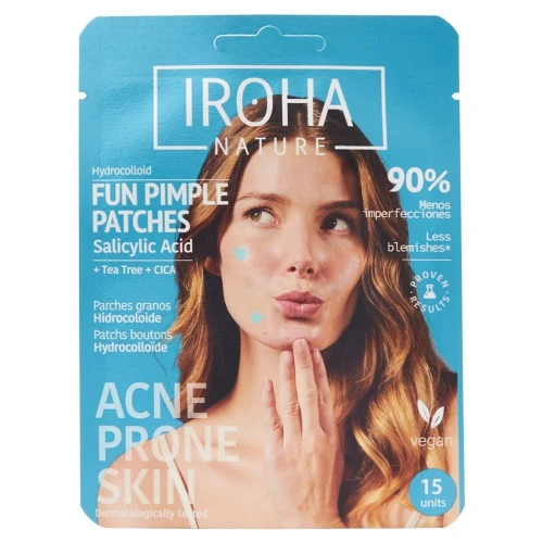 IROHA Nature Fun Pimple Patches 15 Stk